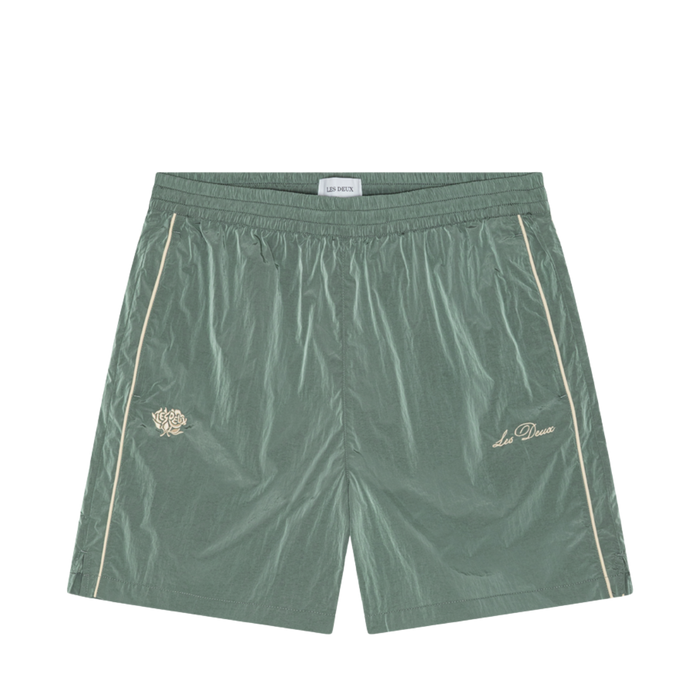 Shiny Crisp Shorts - Tea Green