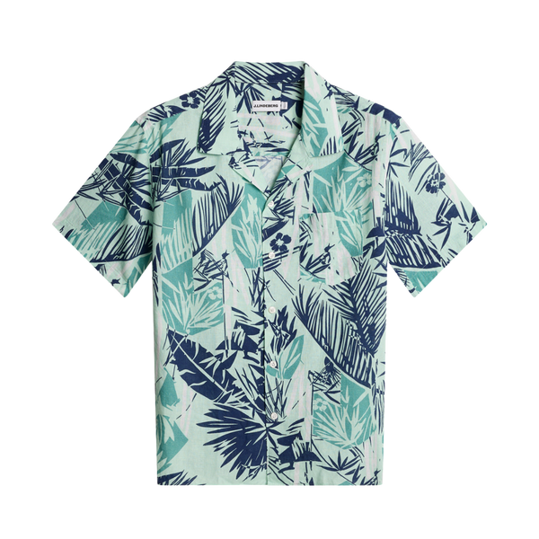 Elio Grove Bay Resort Shirt - Grove Blue L