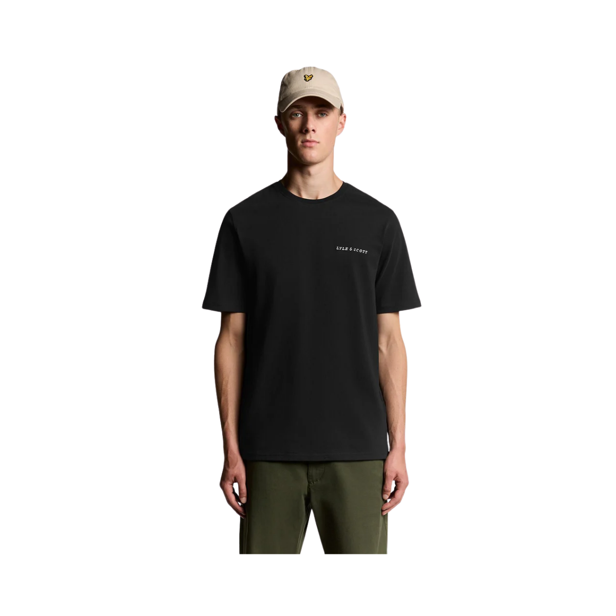 Script T-Shirt - Jet Black