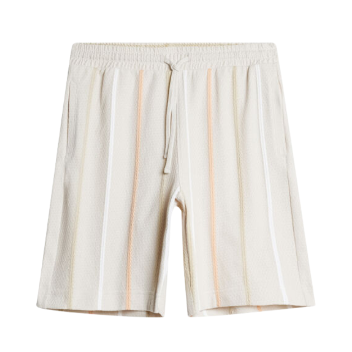 Simon Stripe Shorts - Moonbeam