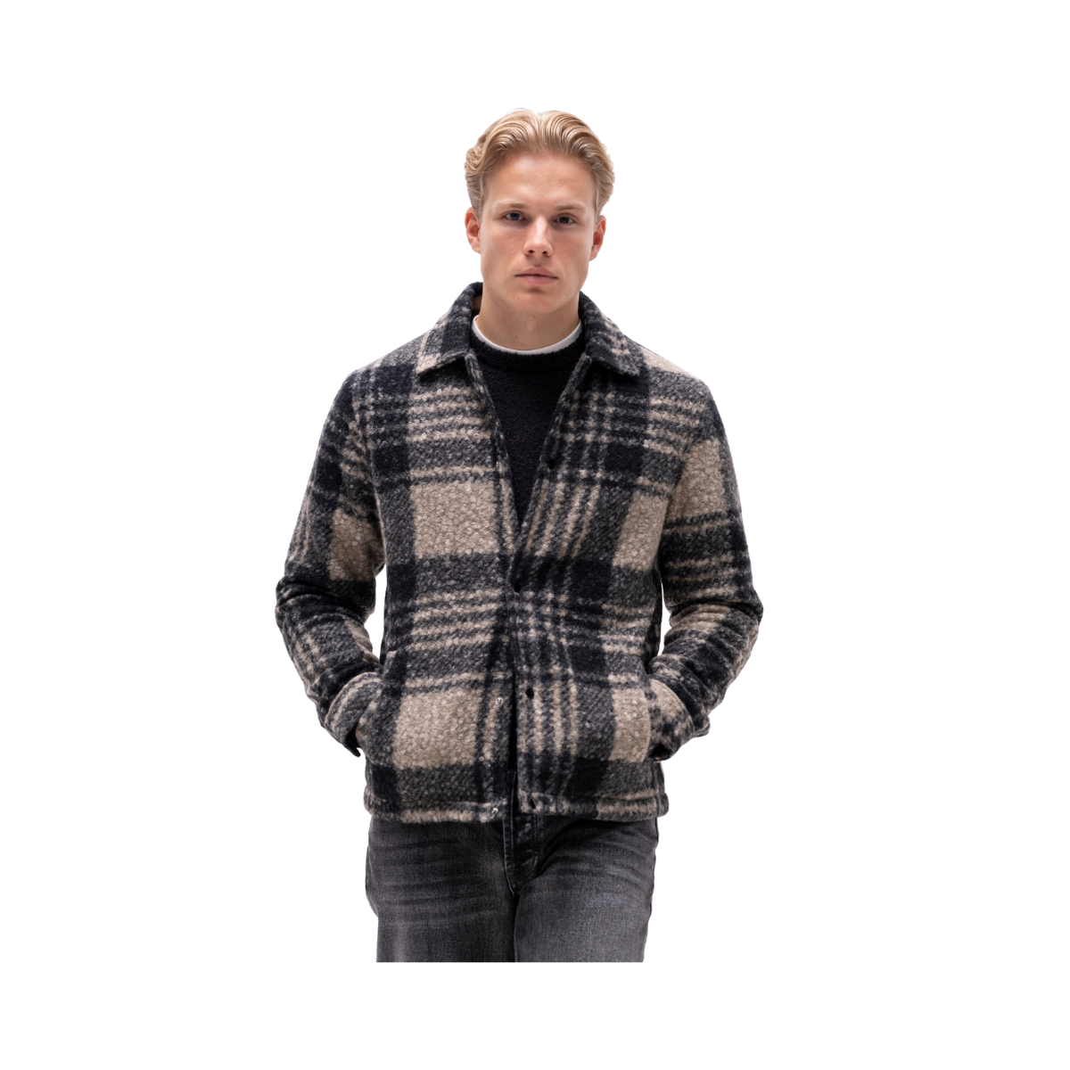 Allesio Overshirt - Black