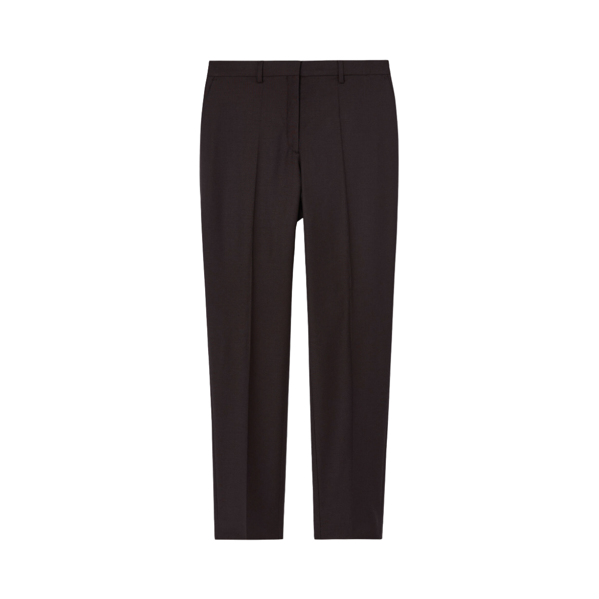 Emma Cropped Trousers - Dark Chocolate