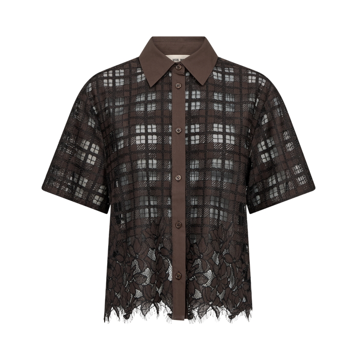 MMLia Checko SS Lace Shirt - Delicioso