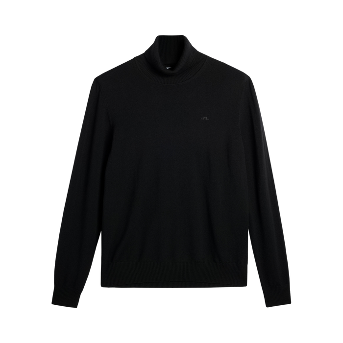 Kaden Merino Turtle Neck - Black