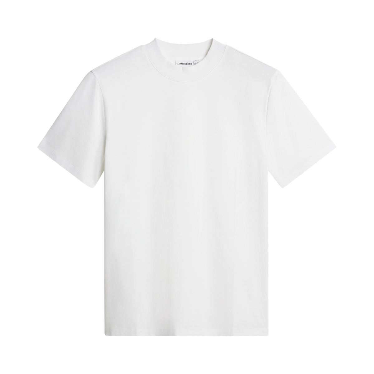 ACE MOCK NECK T-SHIRT - White