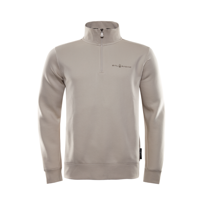 Bowman Logo T-Neck - Ecru