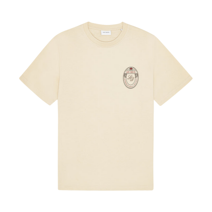 Brady Emblem T-Shirt - Oyster Gray White