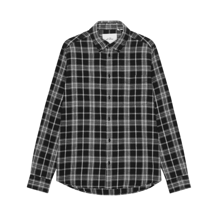 Vintage Check Shirt - Black