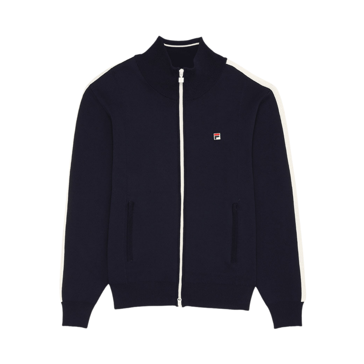 Cortina Taped Knit Track Jacket - Dark Sapphire
