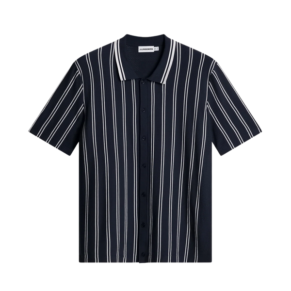 Rue Knit SS Shirt - Navy