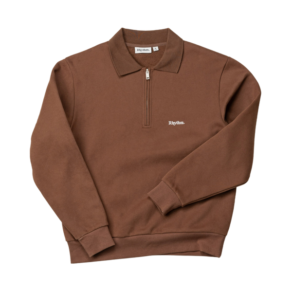 Furnace Quarter Zip - Brown