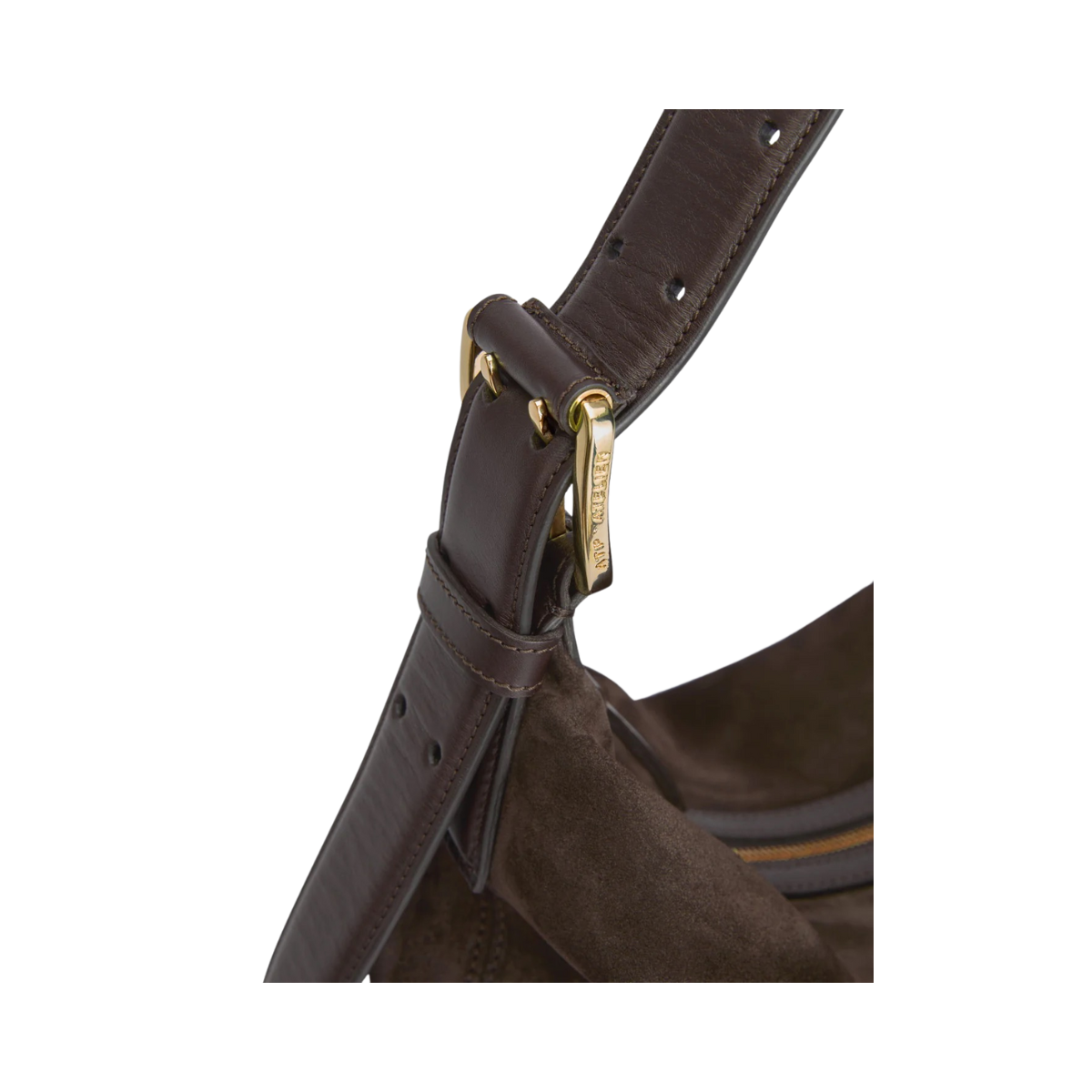 Bassano Suede Totebag - 1057 Walnut