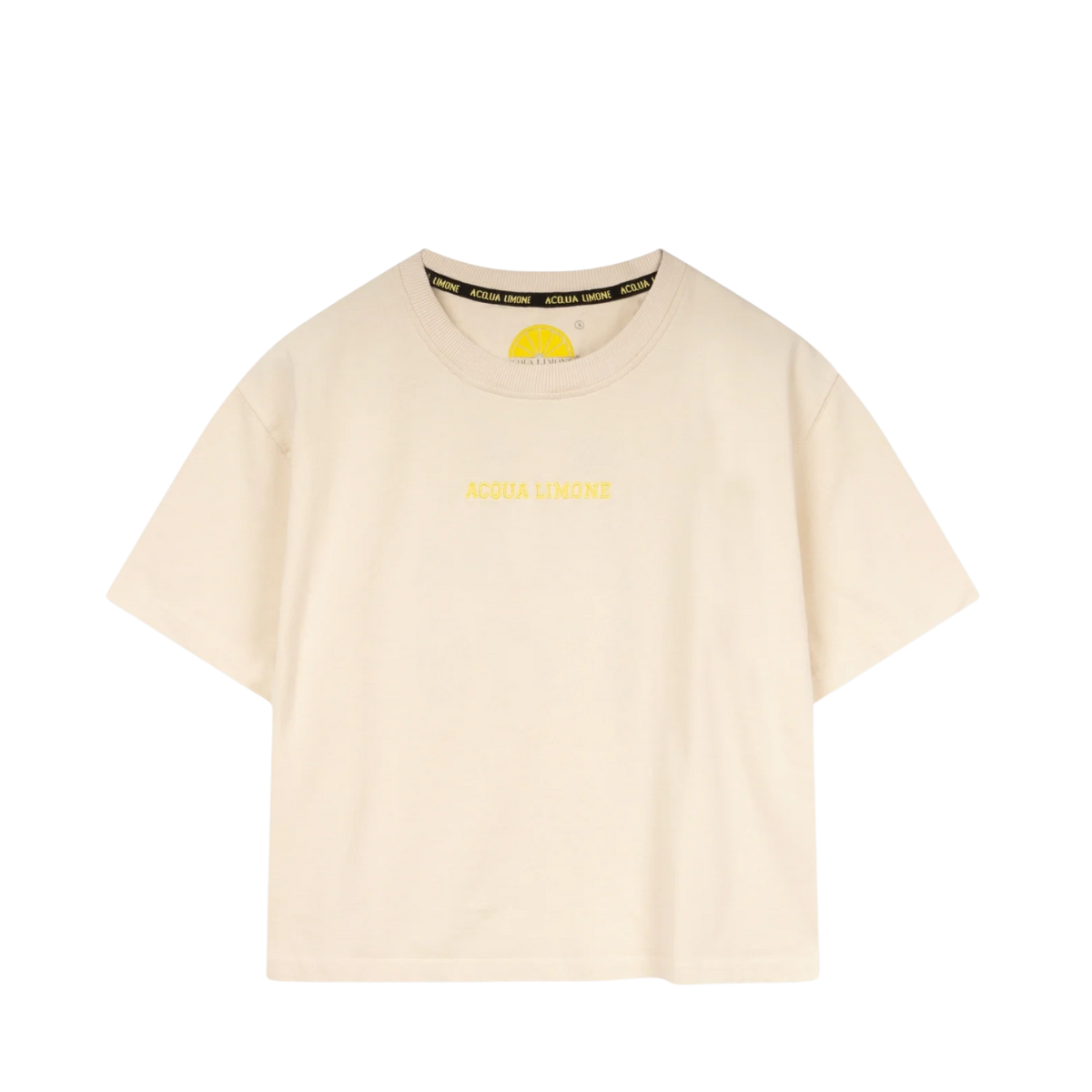 Cropped Ivy Tee - Khaki