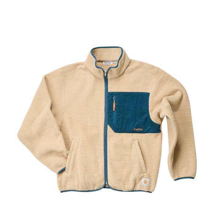 Trail Zip Thru Fleece - Sand
