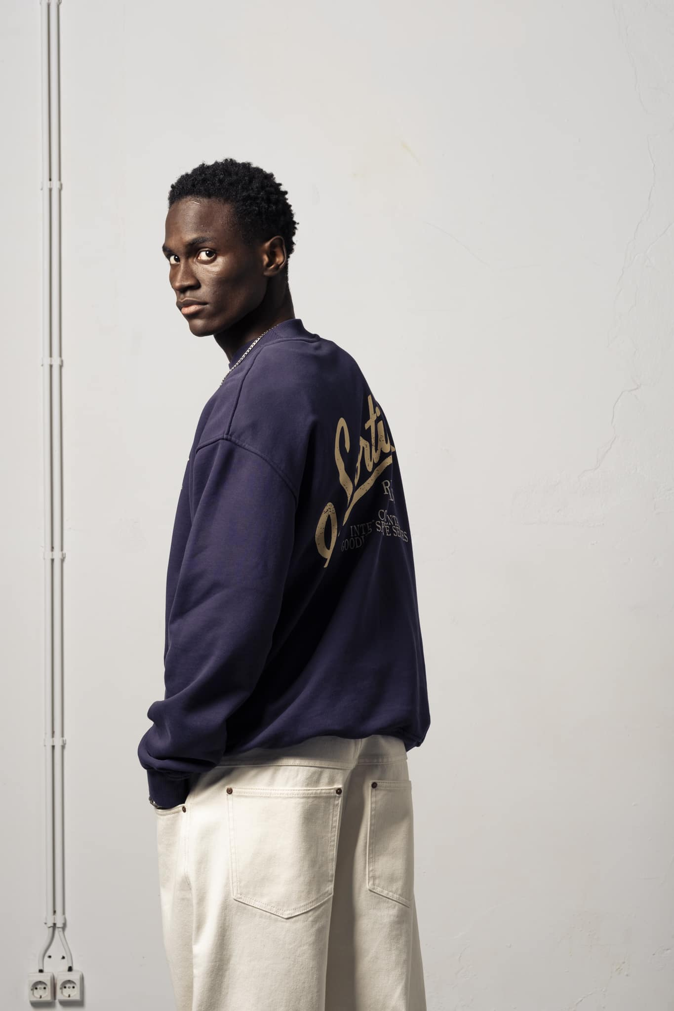 Intercontinental Blue Crewneck - Blue