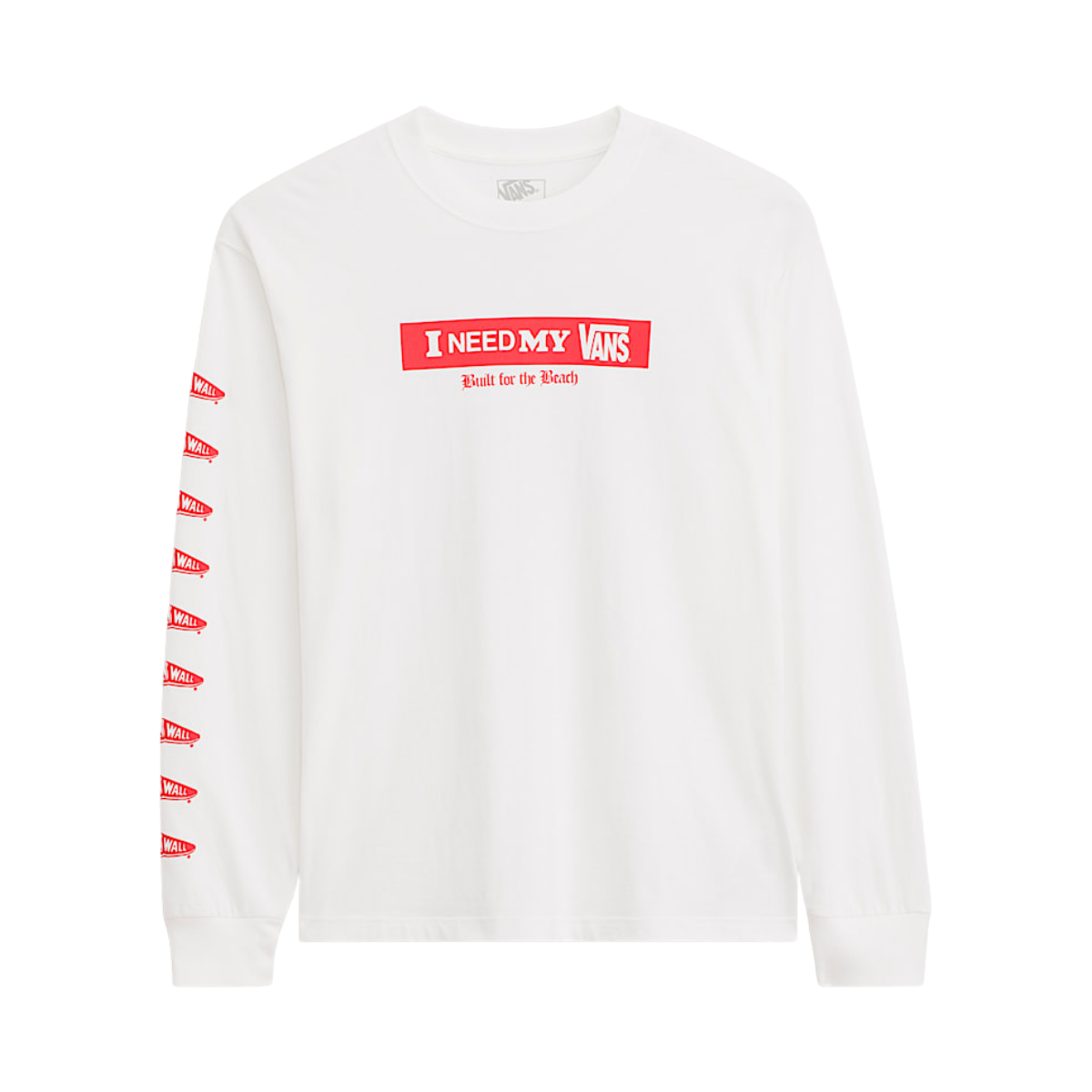 I Need My LS Tee - VNWHT White
