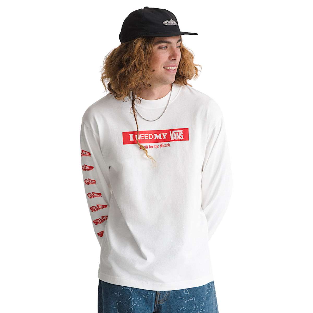 I Need My LS Tee - VNWHT White