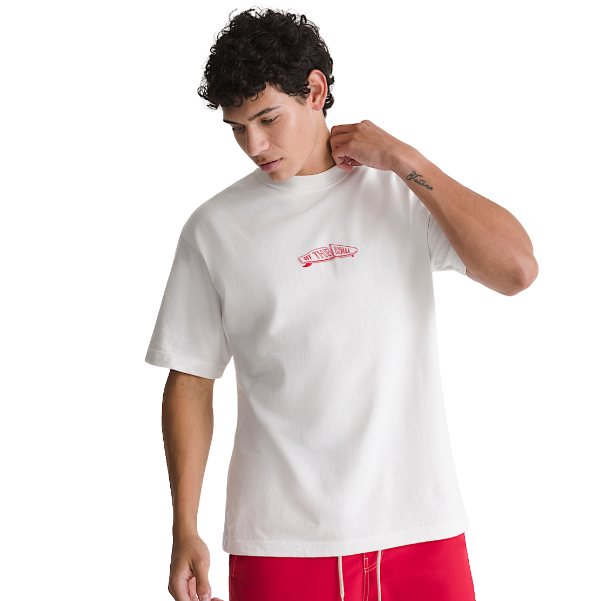 Buckled SS Tee - VNWHT White