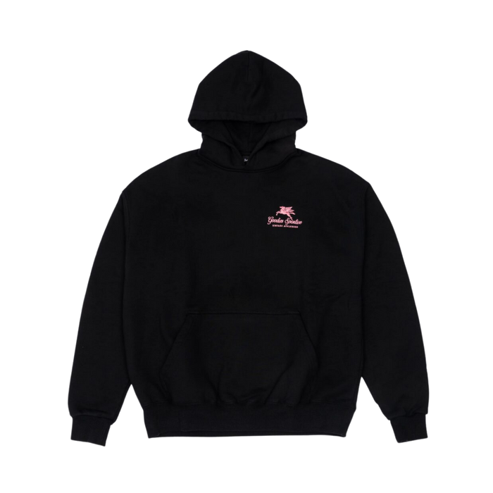 550G Premium Boxy Hoodie - Black