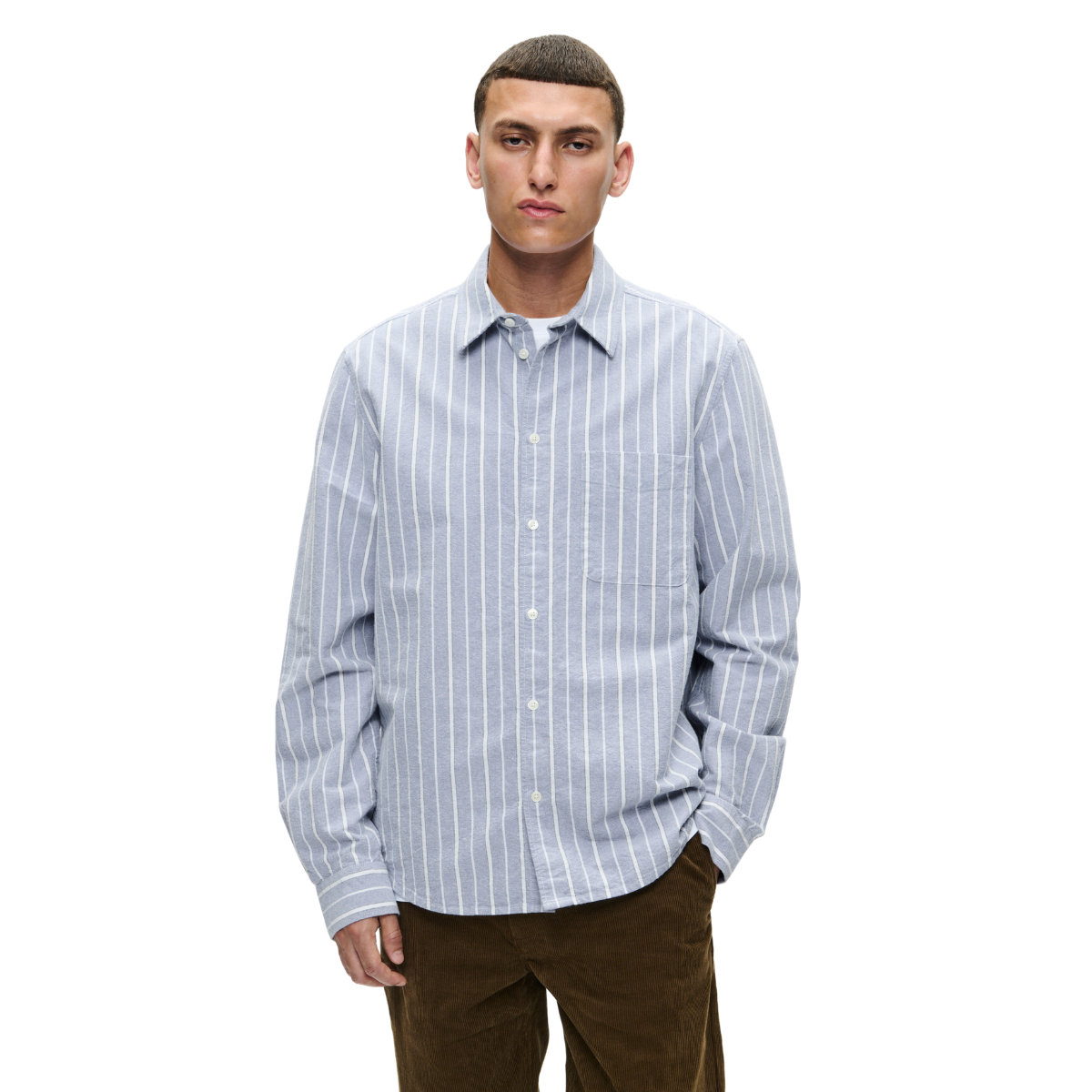 WWAdrian Shirt - 304403 Skipper Blue Stripe