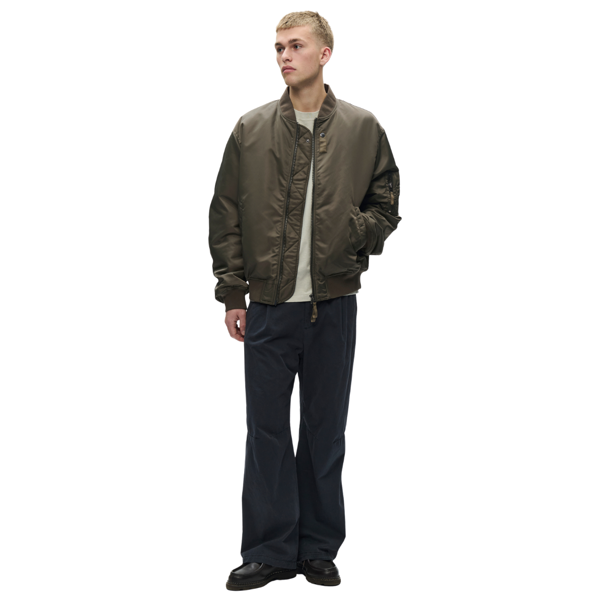 WWPoul Bomber Jacket - 190511 Grape Leaf