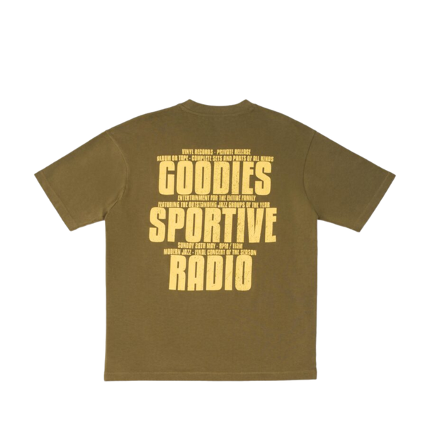 Sportive Radio Khaki Tee - KHAKI