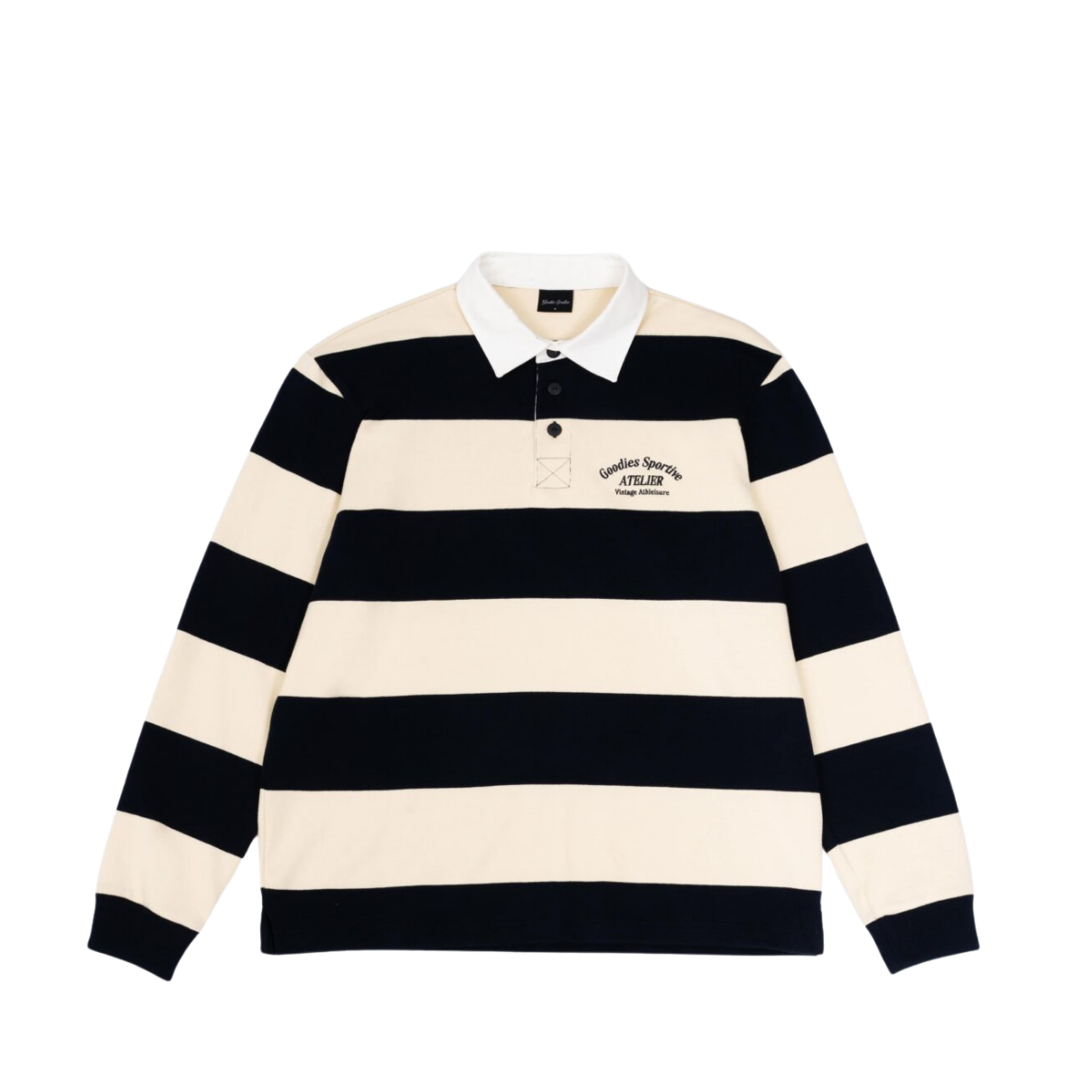 Rich Kid Prem. Polo - Ecru/Navy