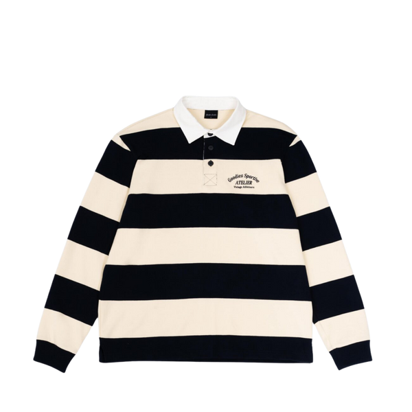 Rich Kid Prem. Polo - Ecru/Navy
