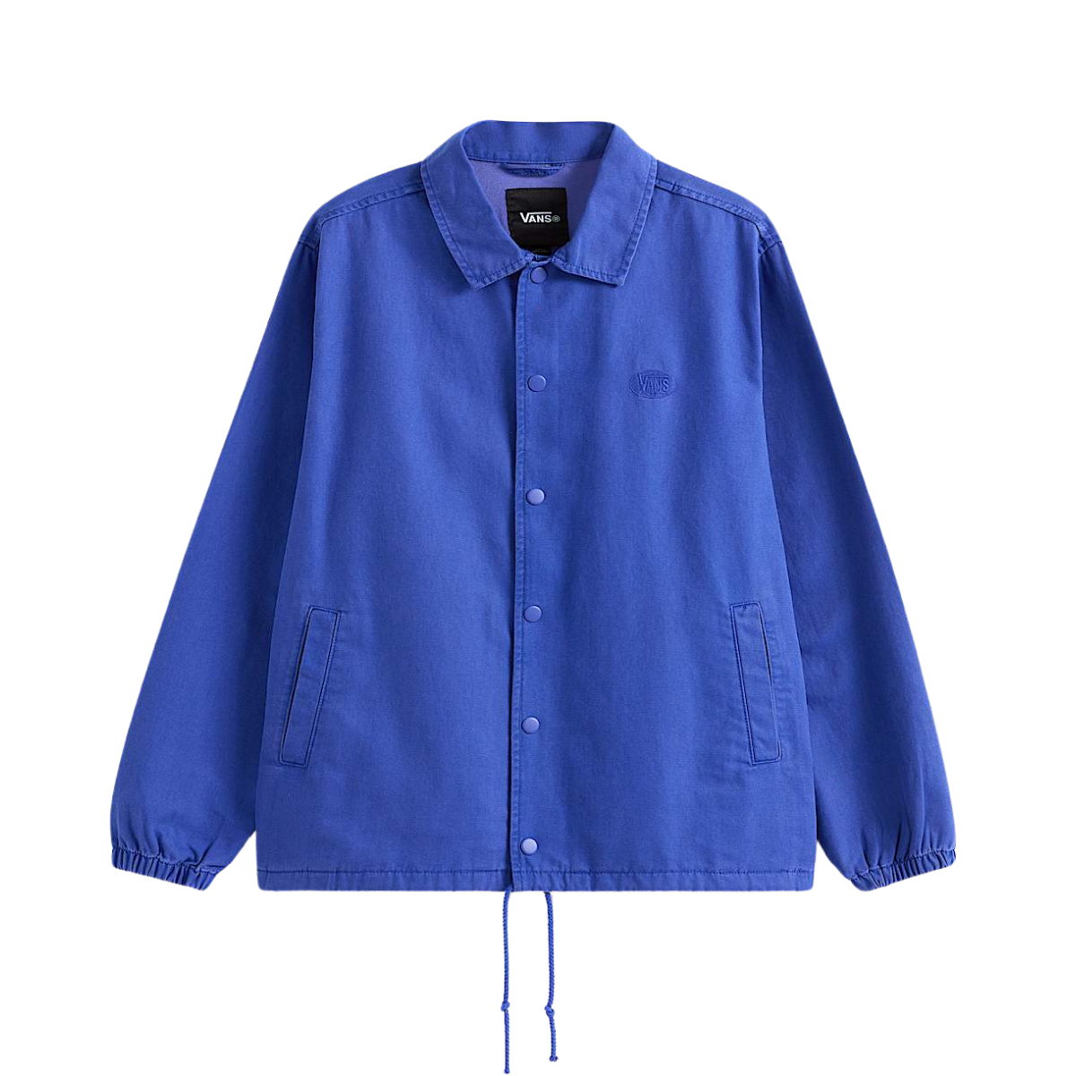 Torrey Pigment Canvas Coaches Jacket - VNFRX Royal Cobalt