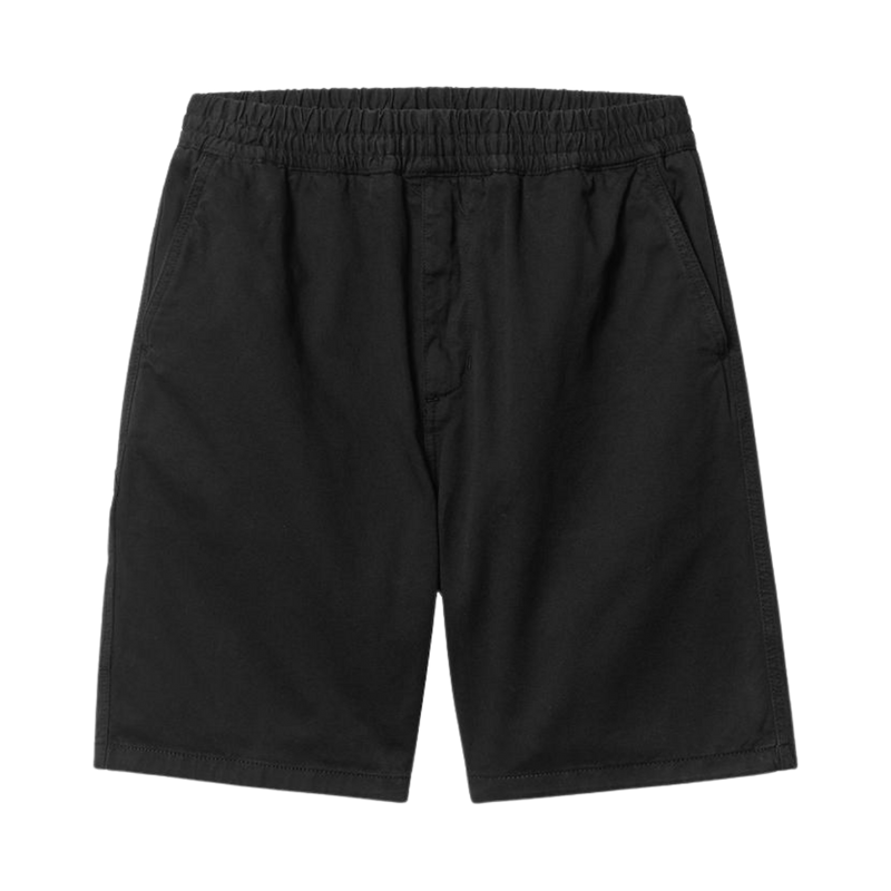 Flint Short - GD03 Black Garment Dyed