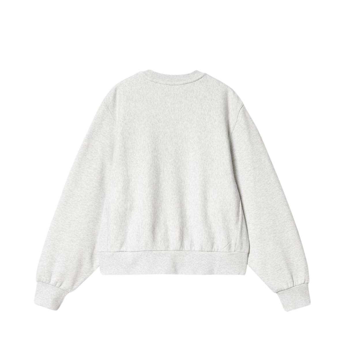 W' American Script Sweat - Ash Heather
