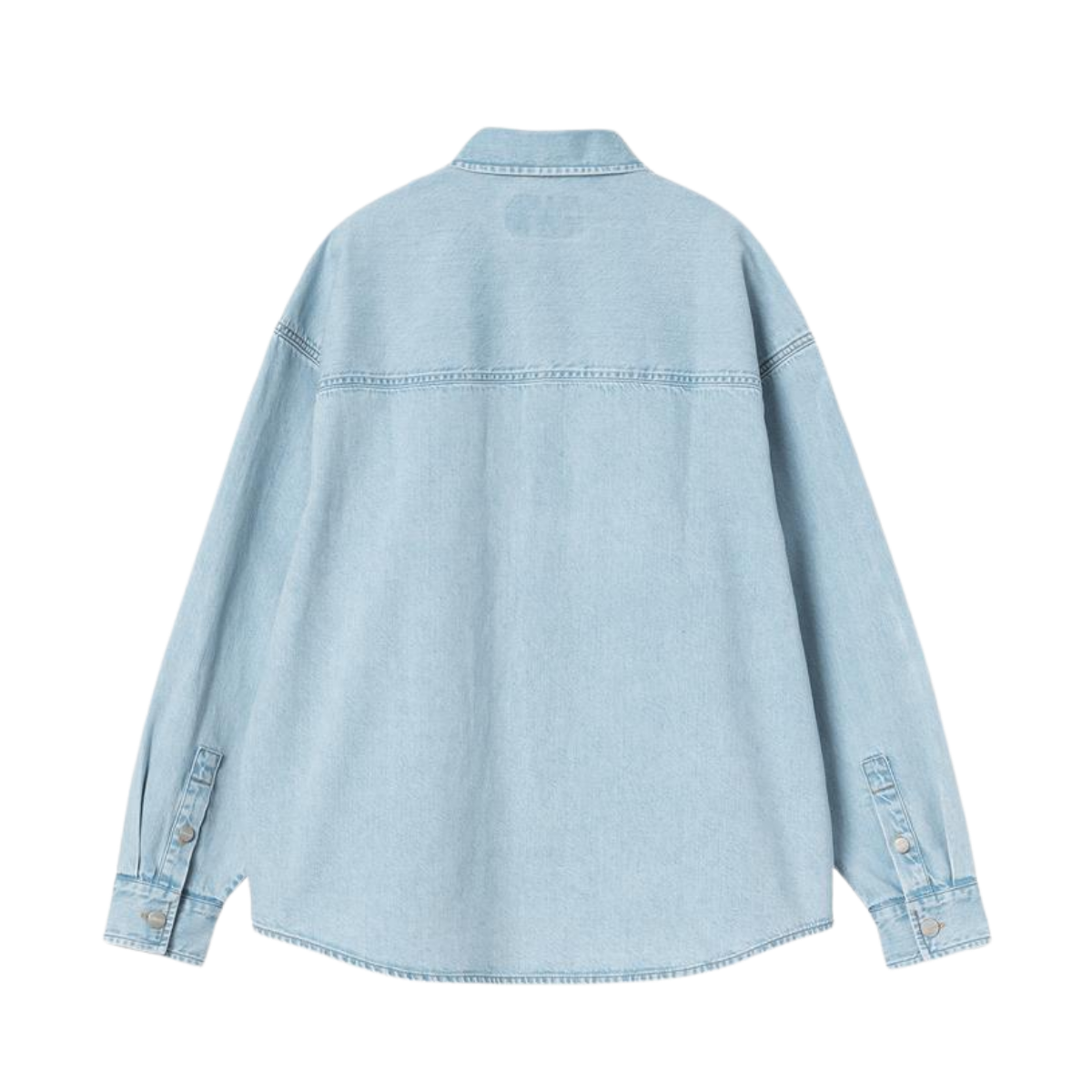 W' Alta Shirt Jac - Blue Stone Bleached