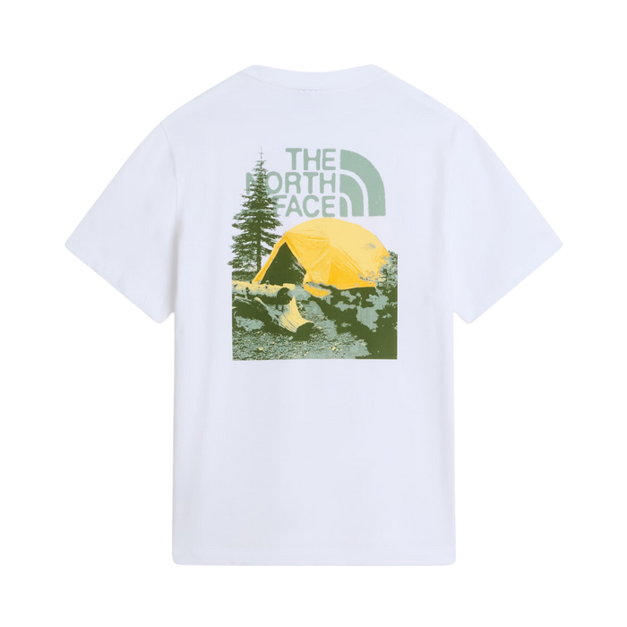 M Pitch A Tent SS Tee - TNF White