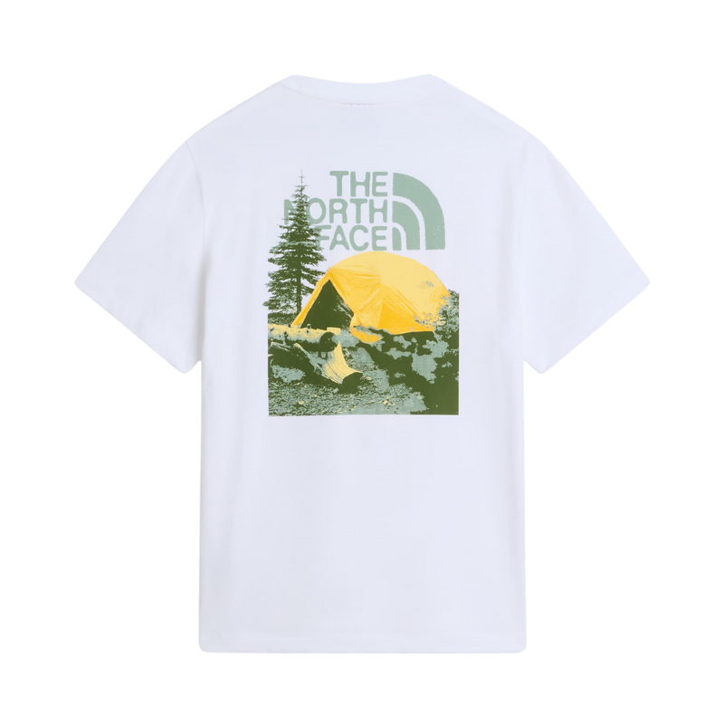 M Pitch A Tent SS Tee - TNF White