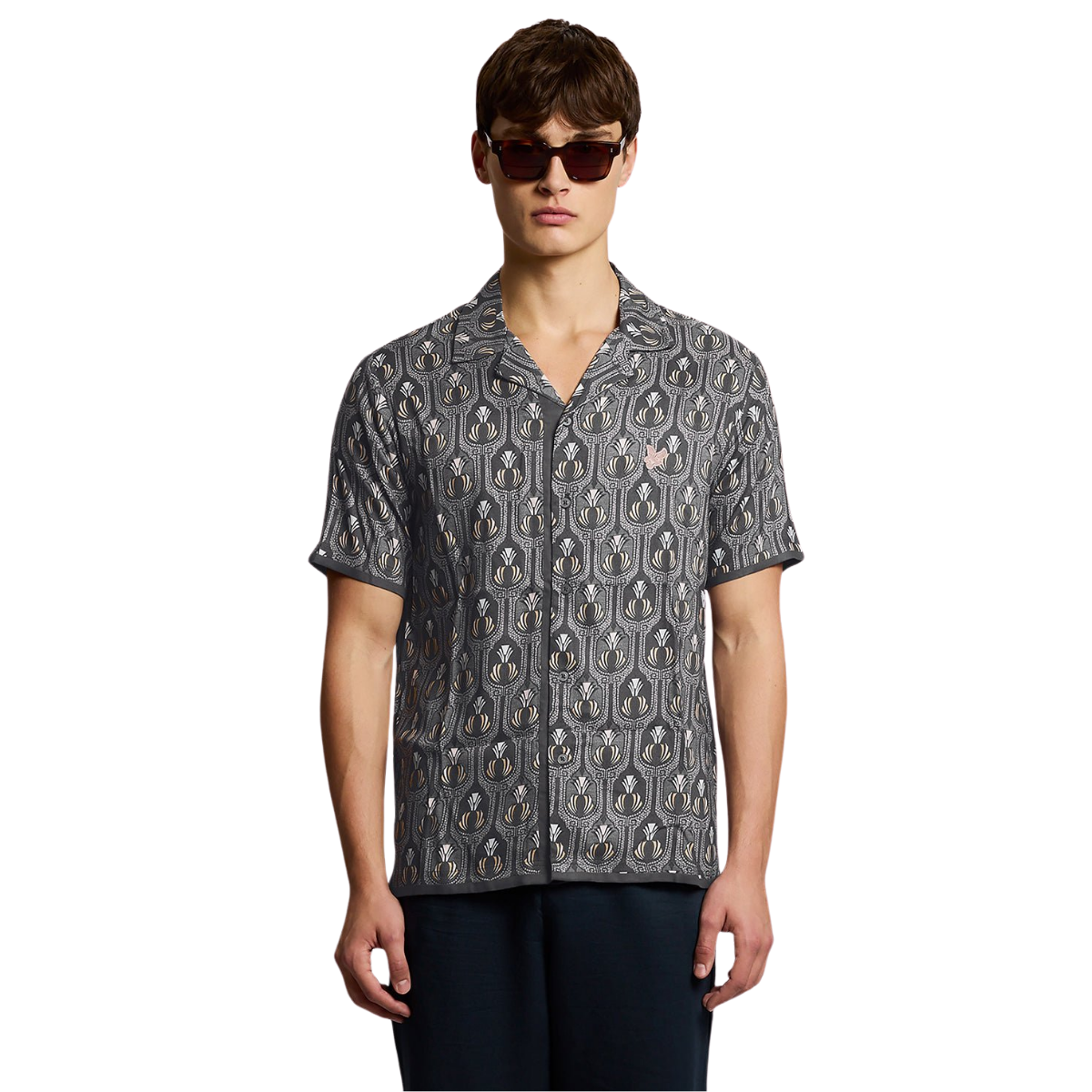 Botanical Shirt - Y079 Iron