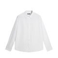 Reg LS Linen Melange Shirt - White