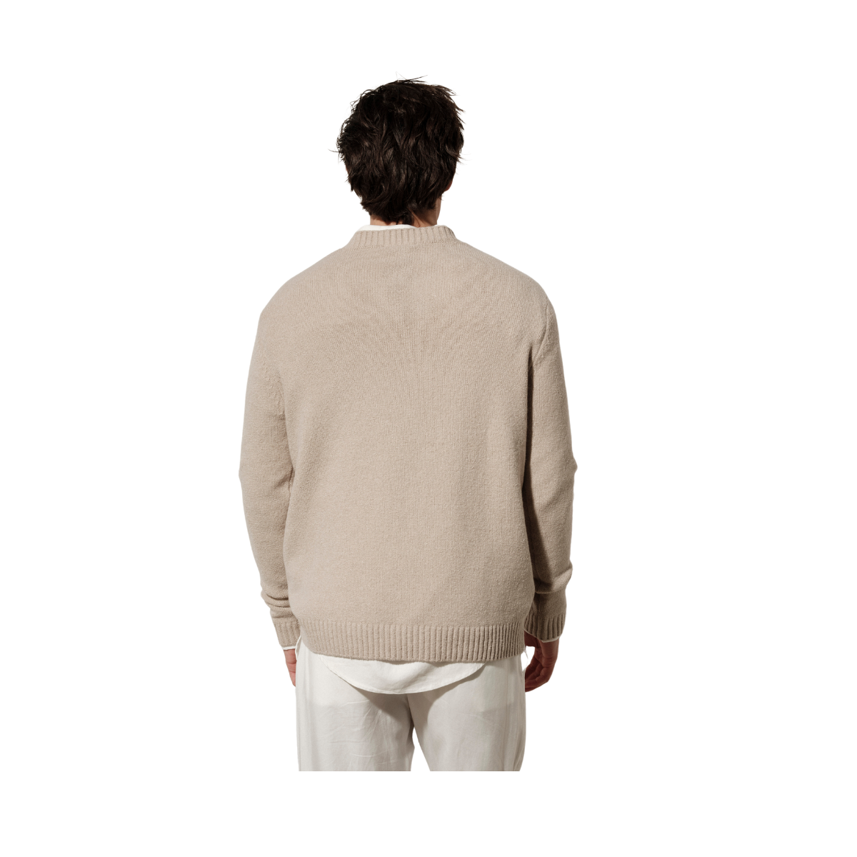 Marcello O-Neck Knit - Light Khaki