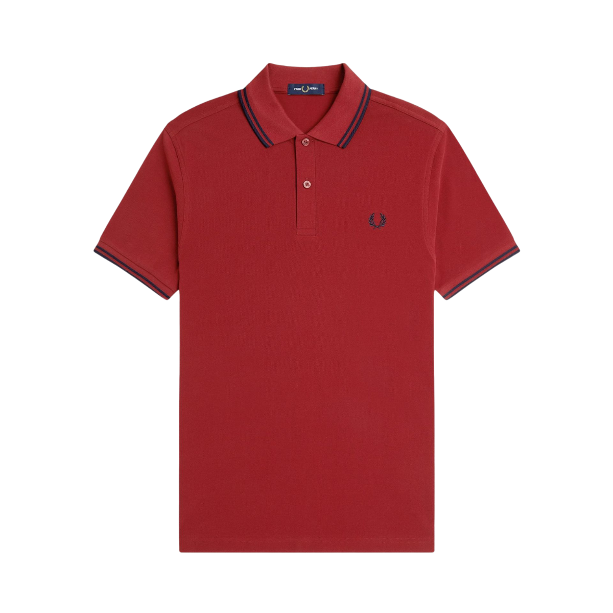 TWIN TIPPED FP SHIRT - Burtn Red/Navy