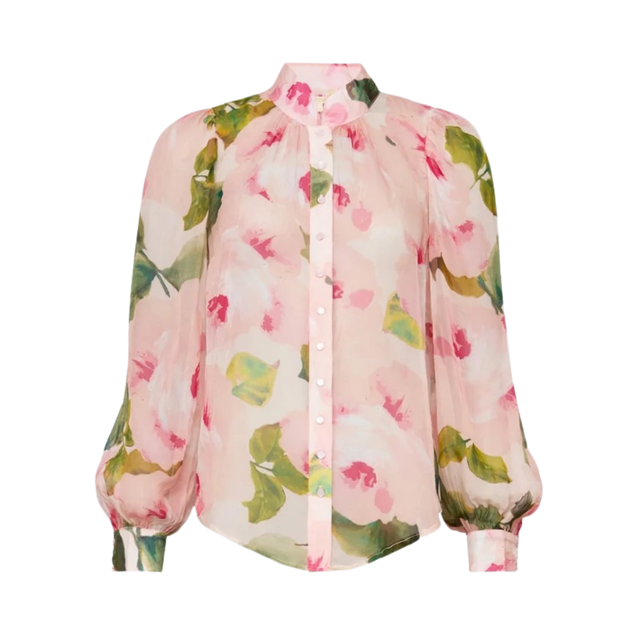 Organza Blouse - Rosette
