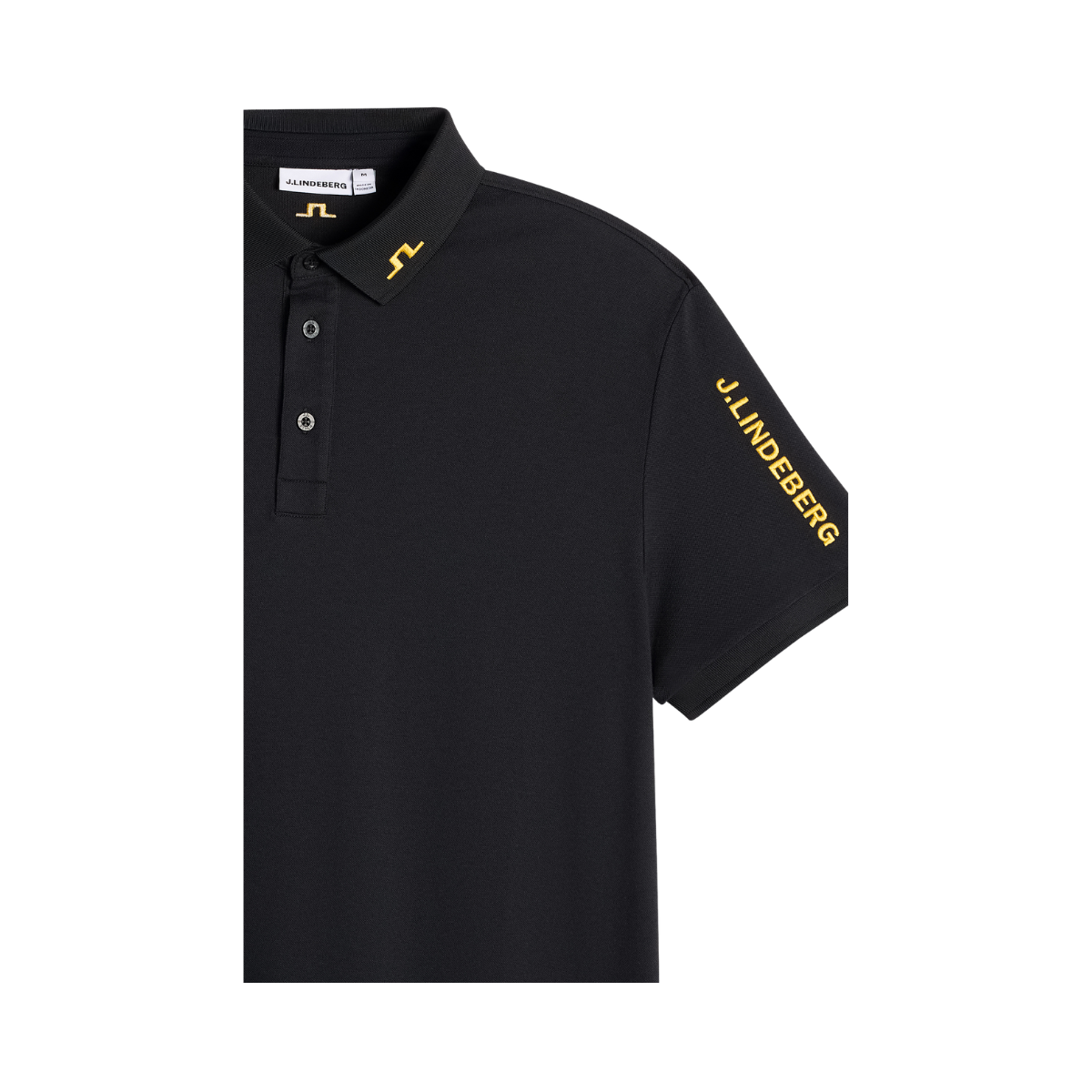 Tour Tech Pique Polo - Black