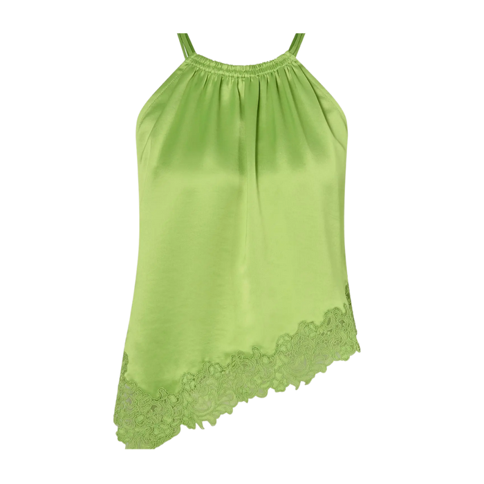 Madina Lace Top - Lime
