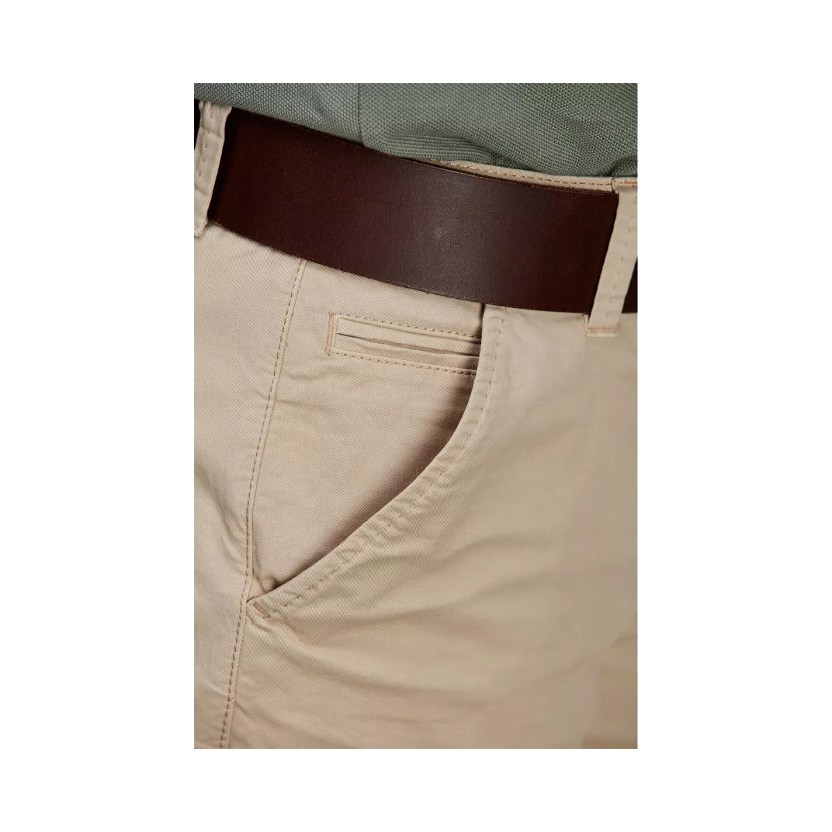 CLASSIC CHINO SHORTS - BEIGE