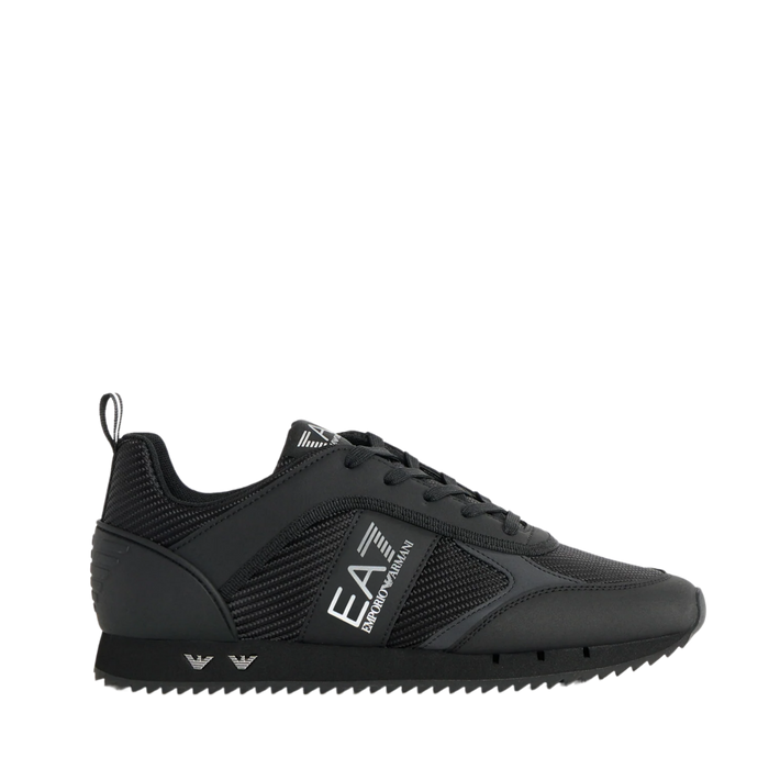 Shoes - Triple Black+Silver