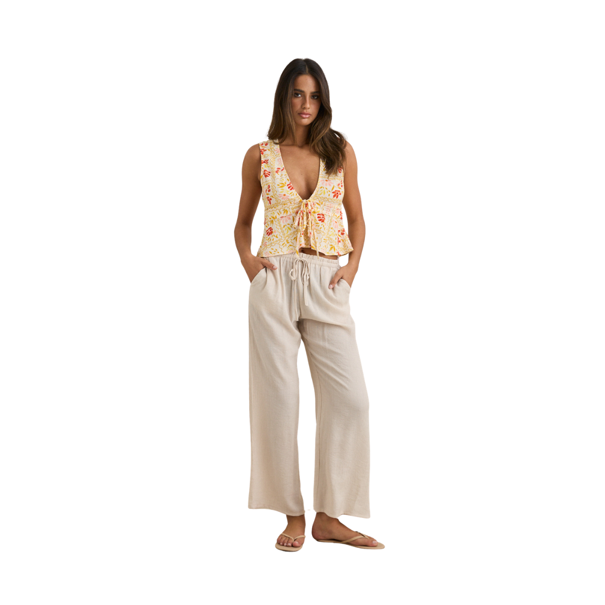 Airlie Beach Pant - Ivory
