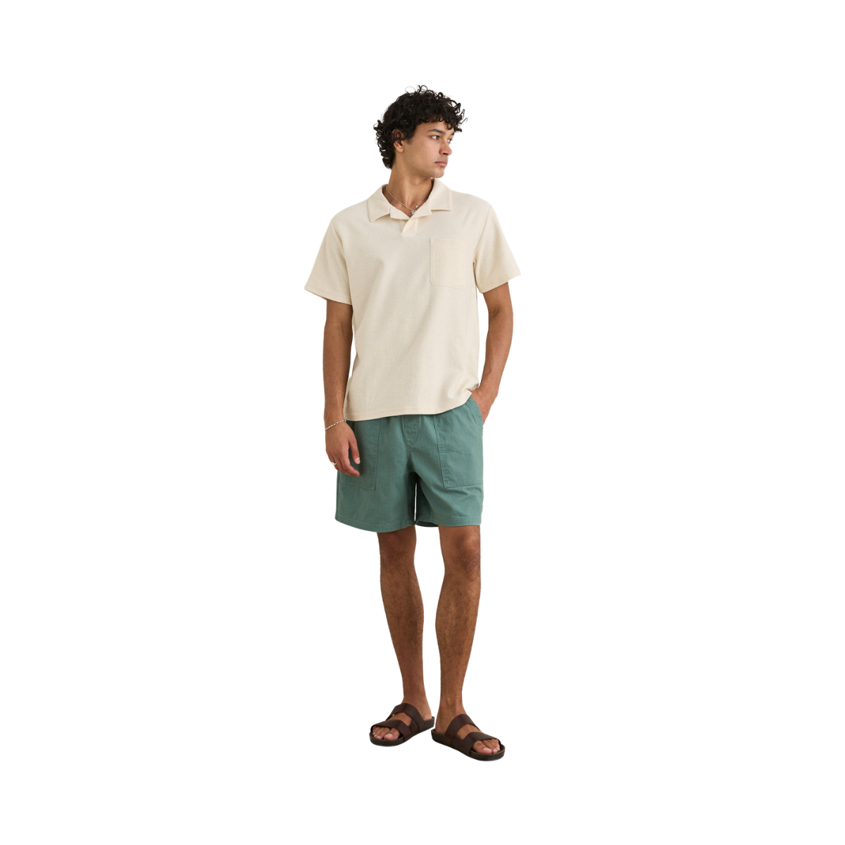 Vintage Terry Polo - NATURAL