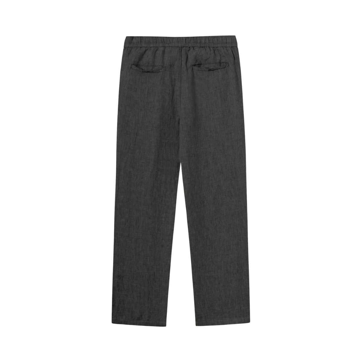 Loose linen pants - Black Jet