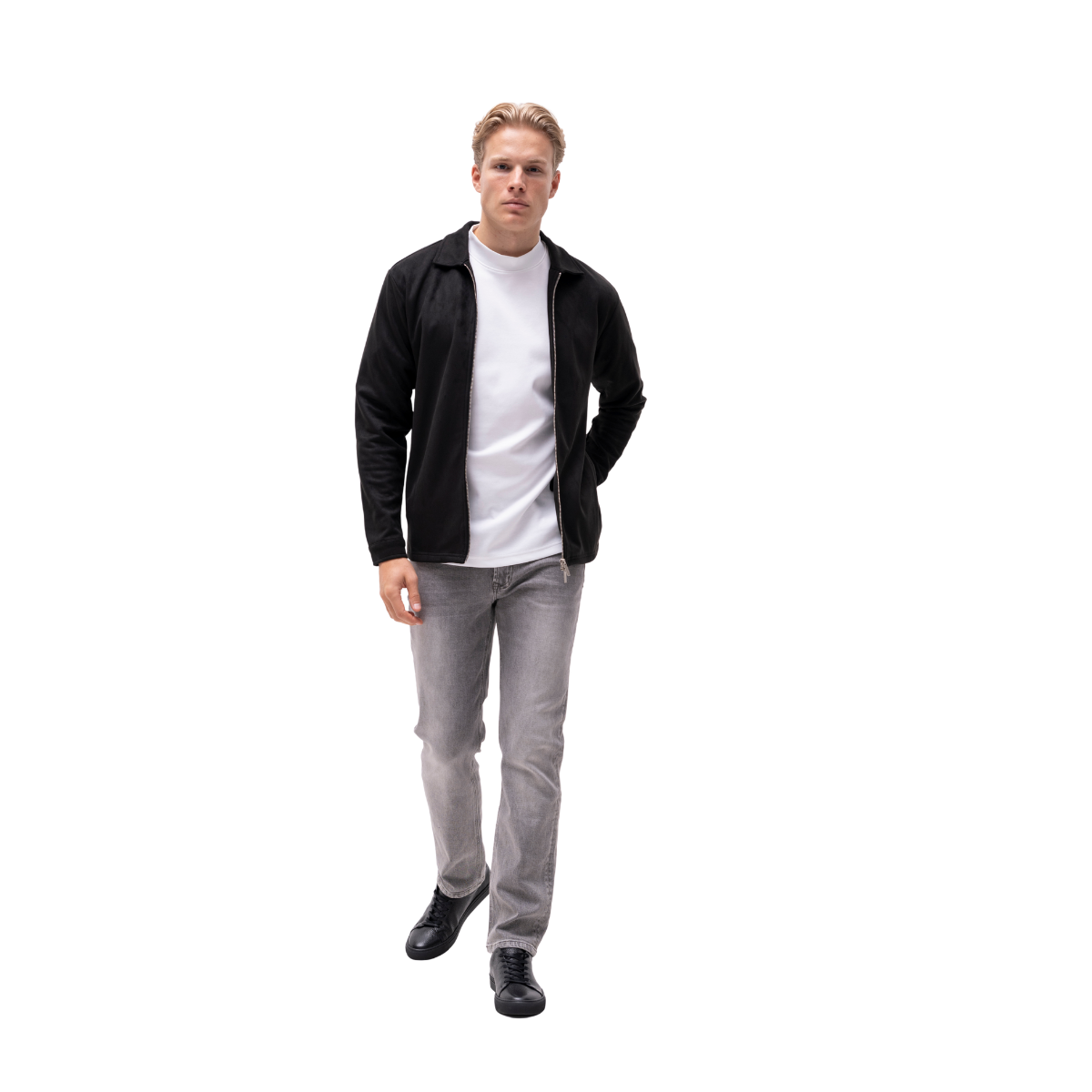 Denki Zip Jacket - Black