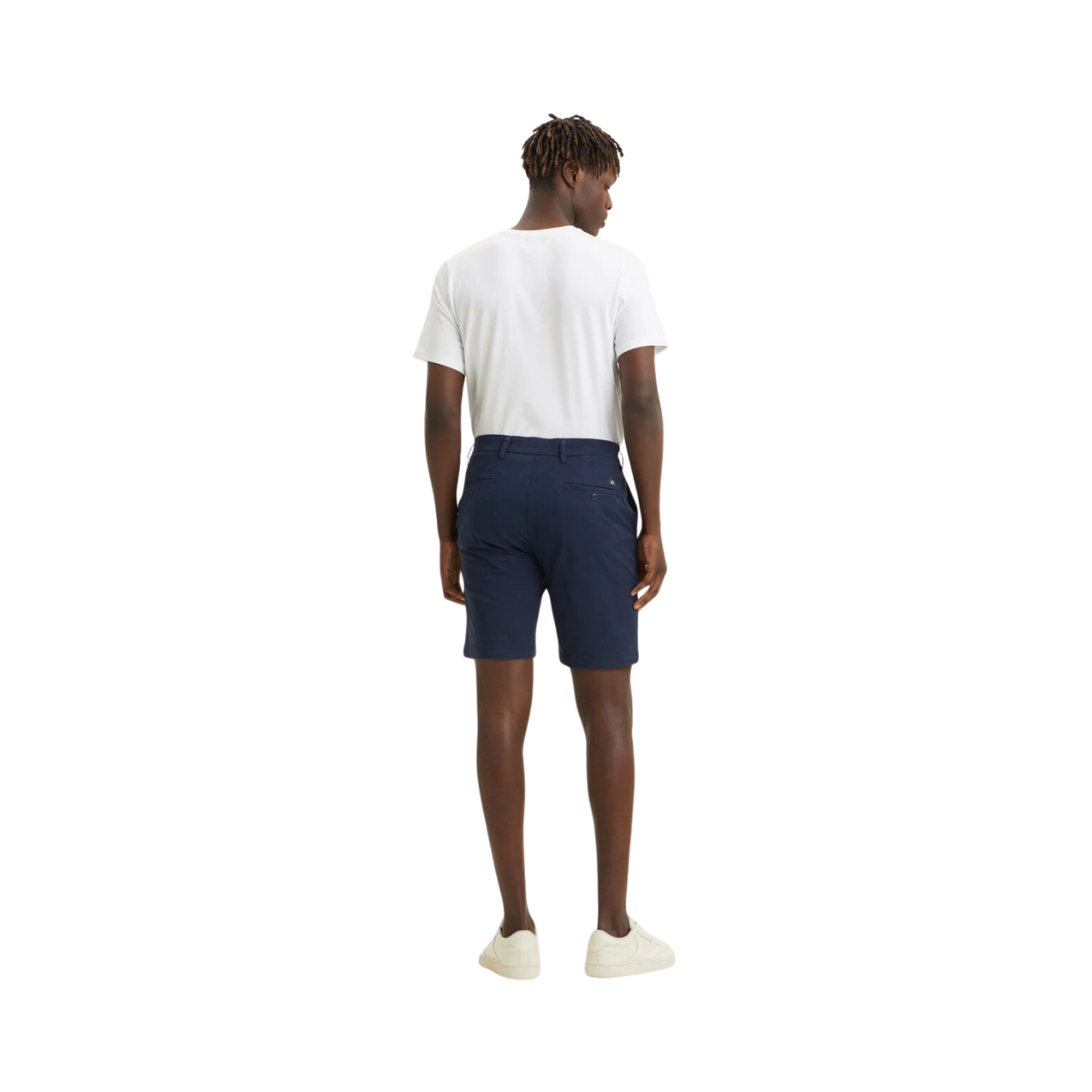 MODERN CHINO SHORT - Navy