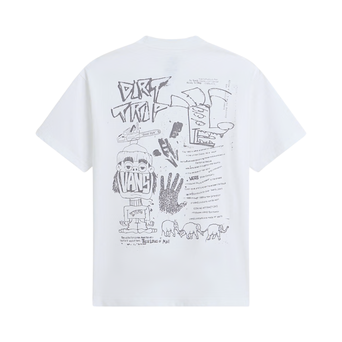 Dirt Trip T-Shirt - White