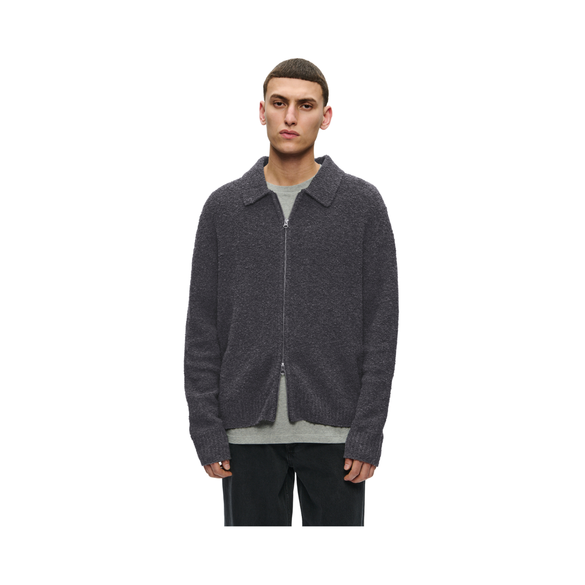 WWAndy Cardigan - Black Sand